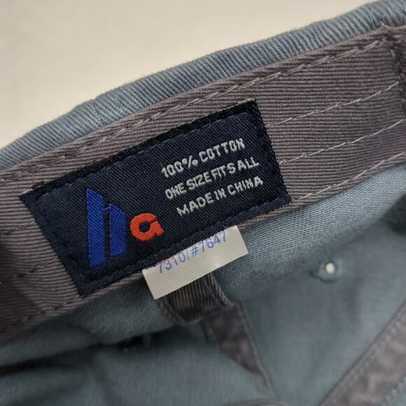 Authentic USMC Brand Est. 1775 Baseball Cap Blue One Size Adjustable Embroidered - Picture 9 of 9